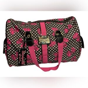 BETSEYVILLE by Betsy Johnson Weekender/ Carryon/ Tote / RARE Collection